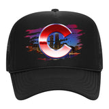 "CHICAGO" Foam Trucker - Black